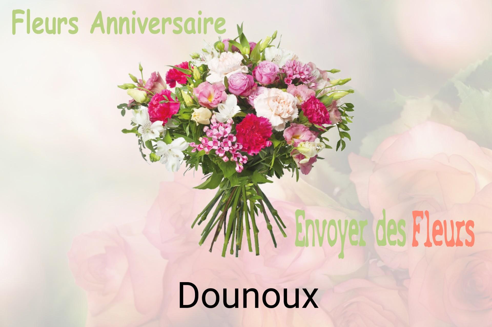 Bouquet de fleurs d’anniversaire livré à Dounoux