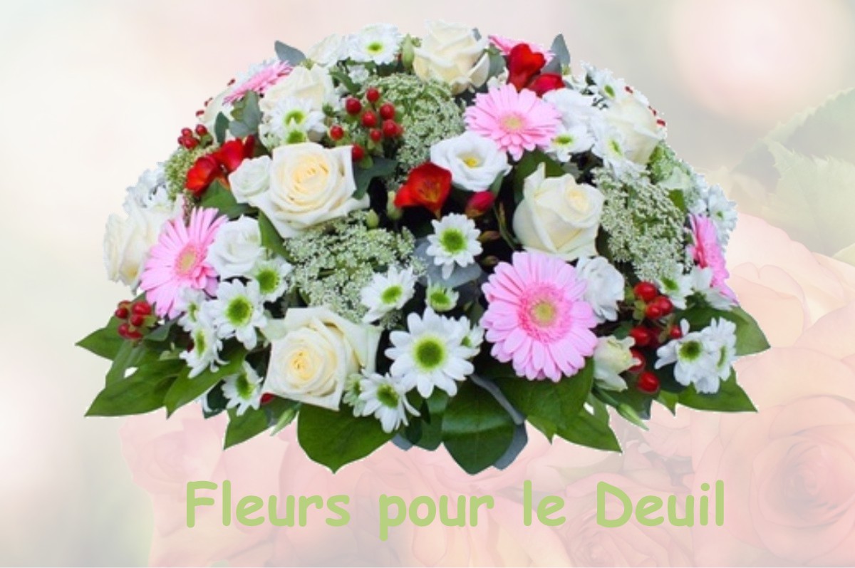 fleurs deuil DOUNOUX